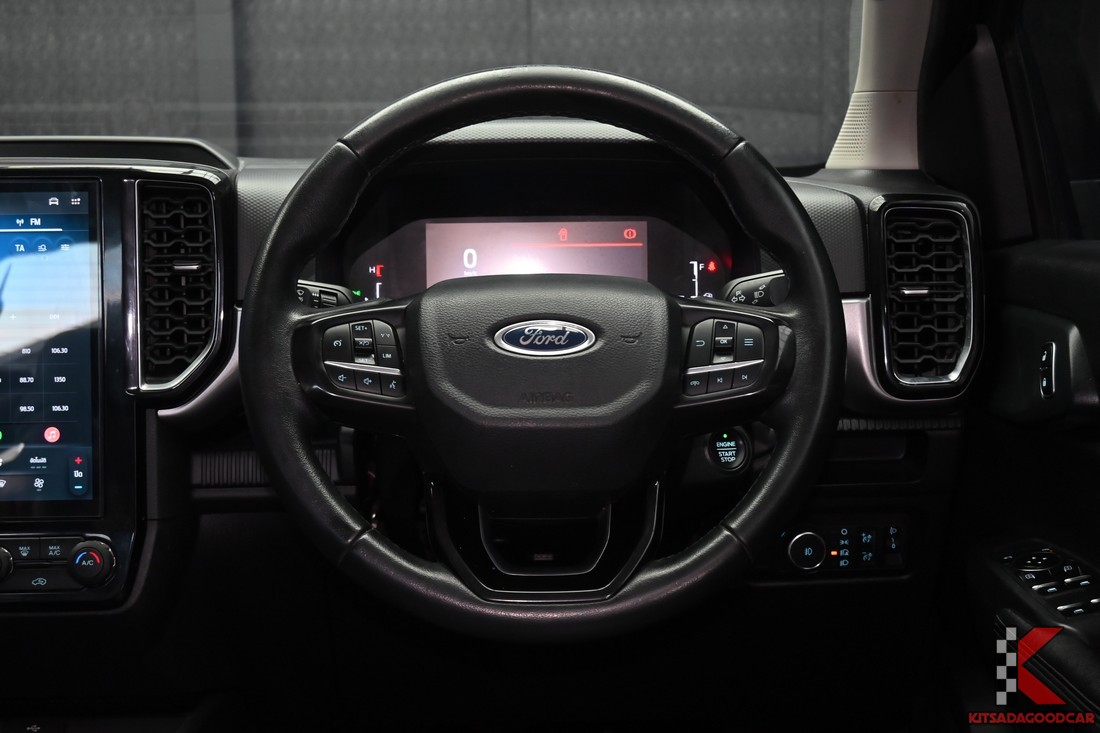 Ford RANGER 2.0 Double Cab Hi-Rider Sport ปี 2023 พวงมาลัยและมาตรวัด