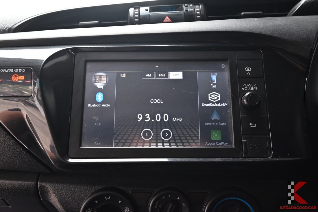 หน้าจอเครื่องเสียง รองรับ Android Auto / Apple CarPlay