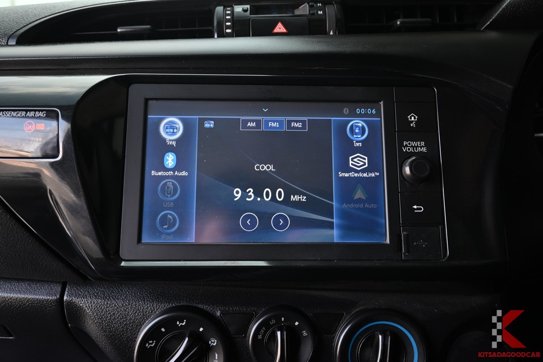 Toyota HILUX REVO 2.4 Single Cab Entry ปี 2022 มือสอง หน้าจอเครื่องเสียง