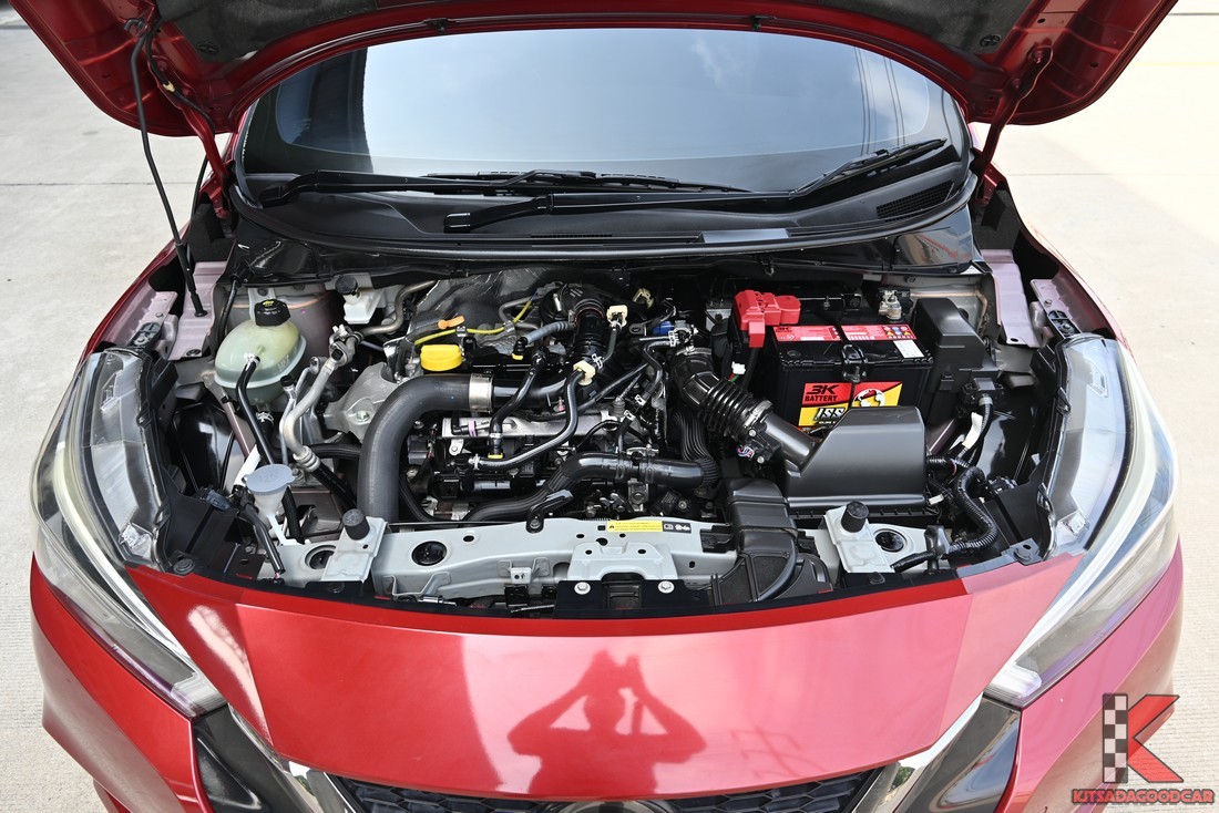 Nissan Almera 2020 มือสอง ห้องเครื่องเบนซิน 1.0 เทอร์โบ