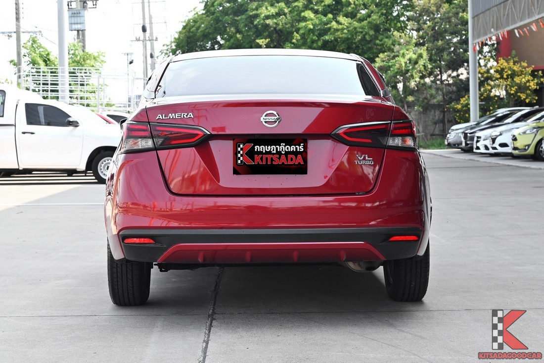 Nissan Almera 2020 มือสอง มุมท้ายตรง