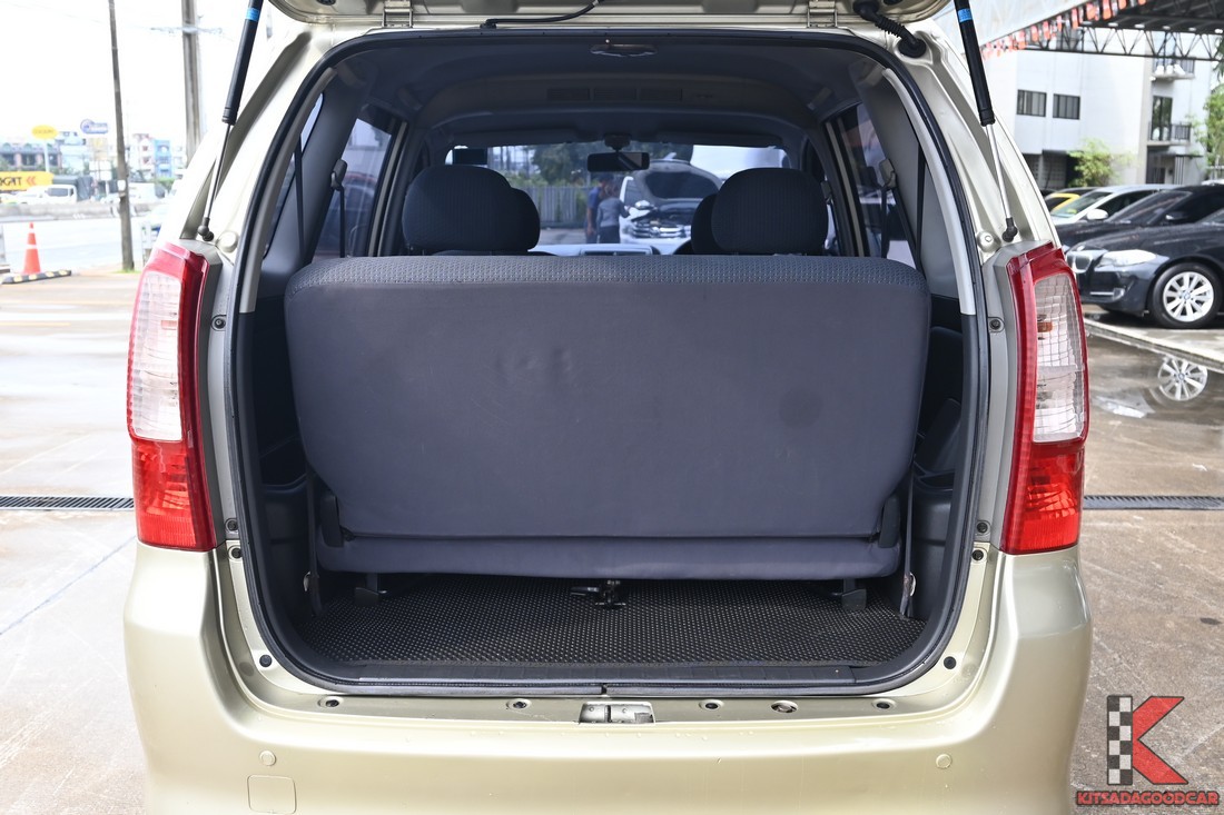 Toyota Avanza 2004 มือสอง พื้นที่เก็บสัมภาระท้าย