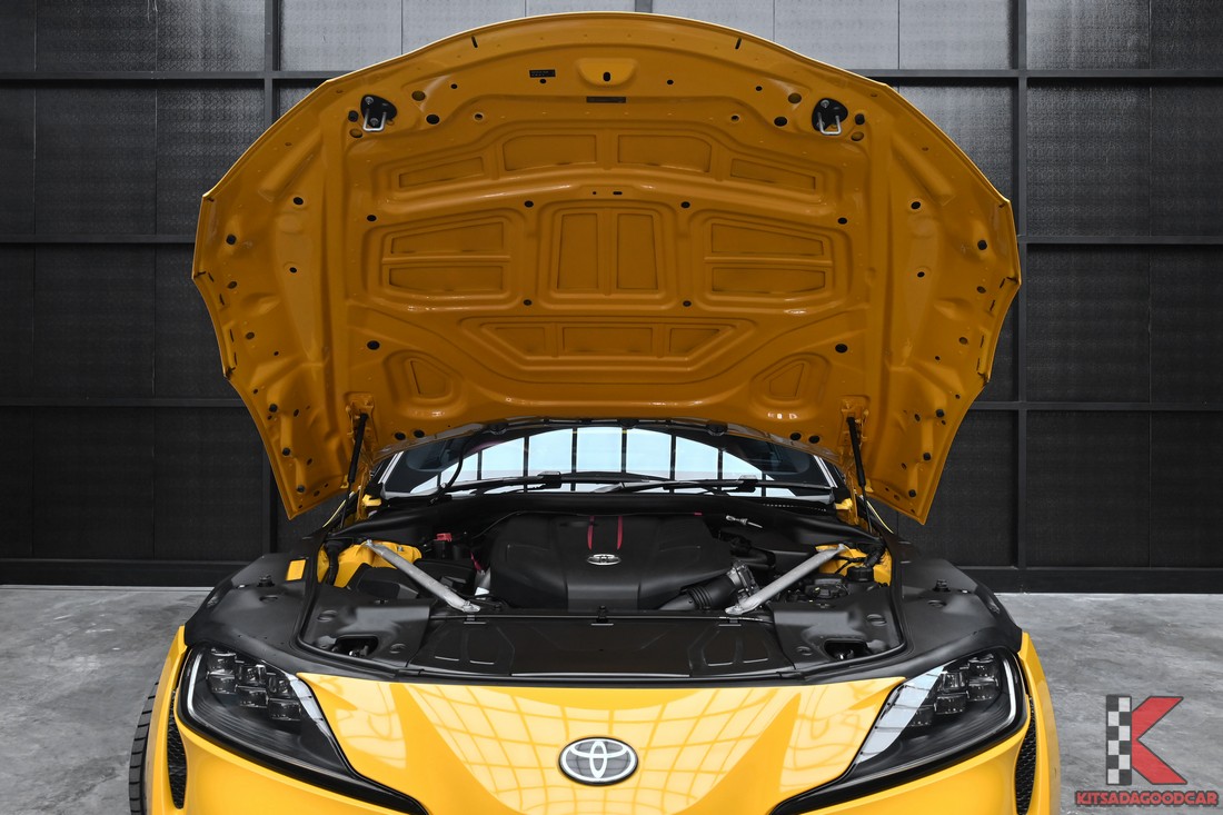 Toyota GR Supra 3.0 ปี 2021 มือสอง สีเหลือง รหัส AII ภาพรถจริง 19
