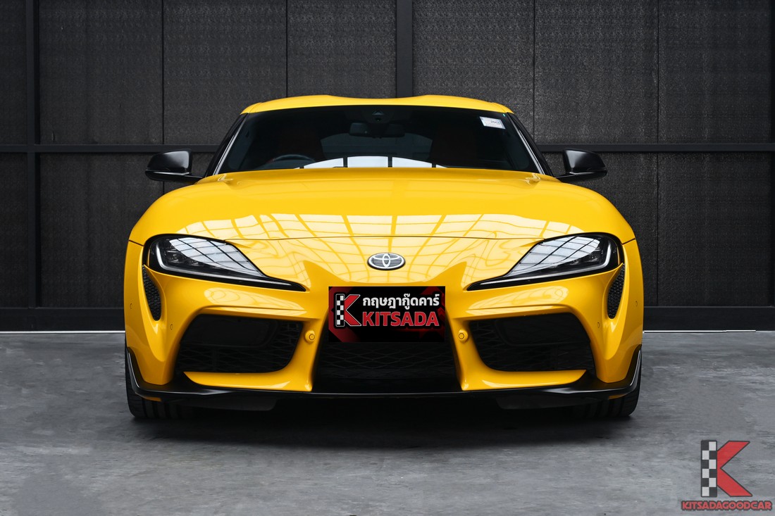 Toyota GR Supra 3.0 ปี 2021 มือสอง สีเหลือง รหัส AII ภาพรถจริง 2