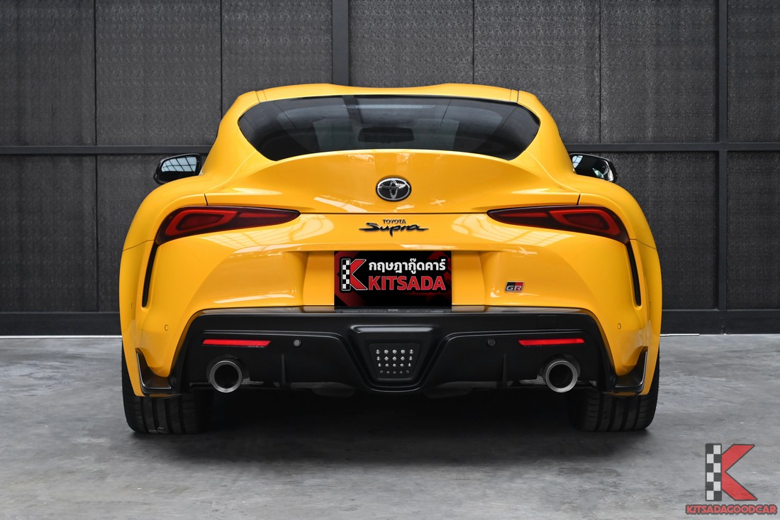 Toyota GR Supra 3.0 ปี 2021 มือสอง สีเหลือง รหัส AII ภาพรถจริง 4