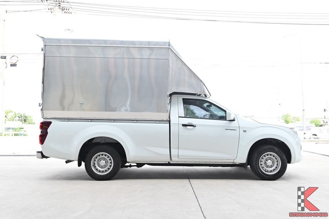 Isuzu D-MAX 1.9 Spark 2021 ด้านข้างตู้ทึบสูง