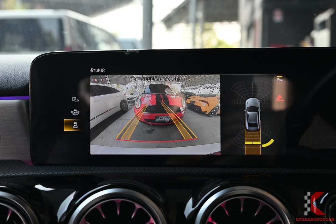 กล้องถอย/เซ็นเซอร์จอดบนจอ (ตามภาพ)