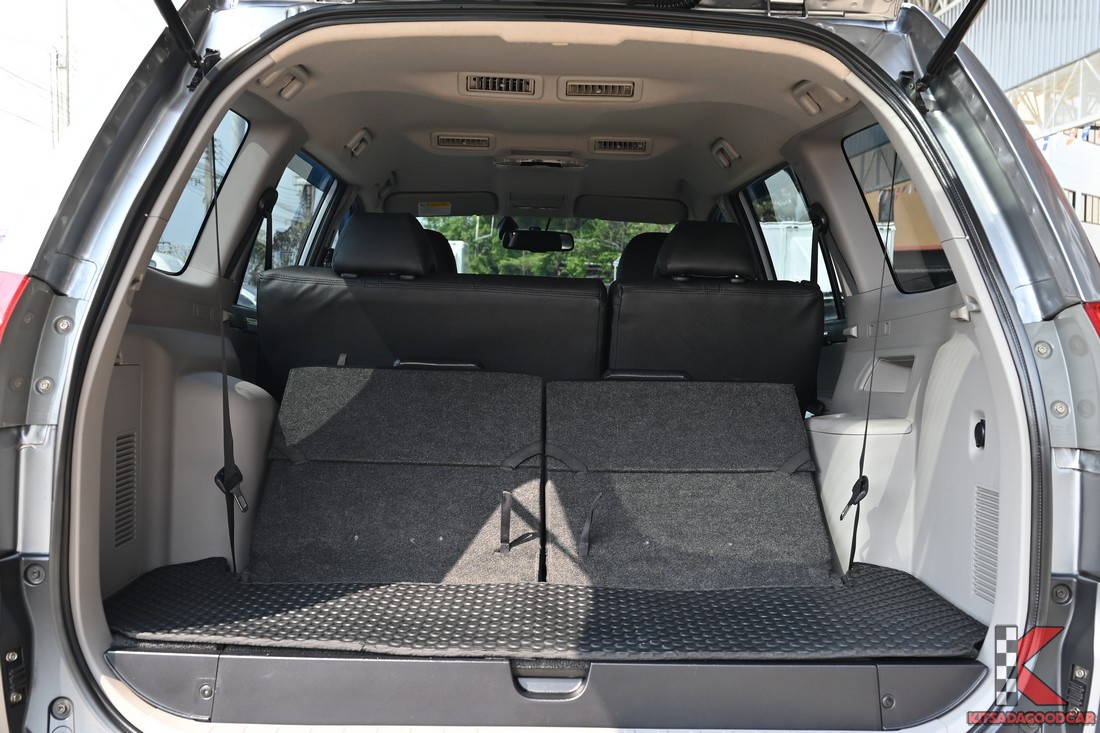 ห้องโดยสารคู่หน้า Pajero Sport ภายในดำ