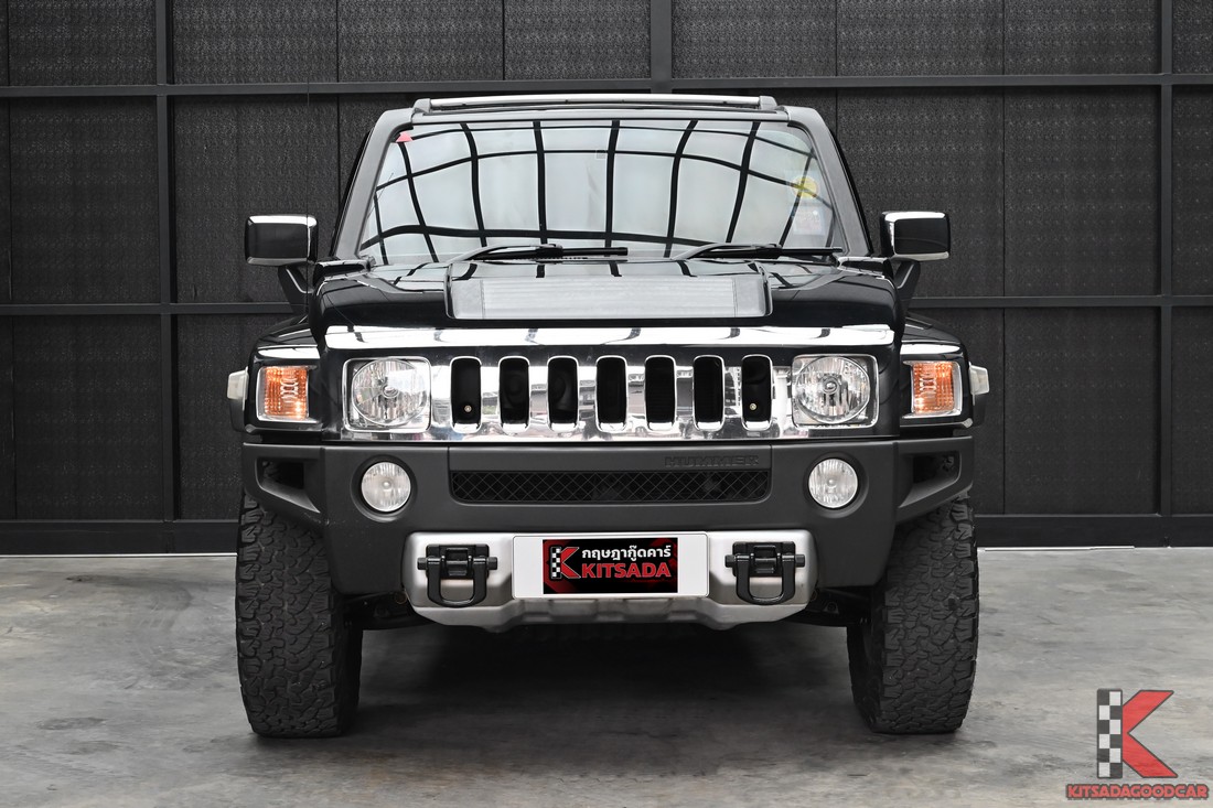 Hummer H3 3.7 4WD 2010 มือสอง สีดำ มุมด้านหน้า