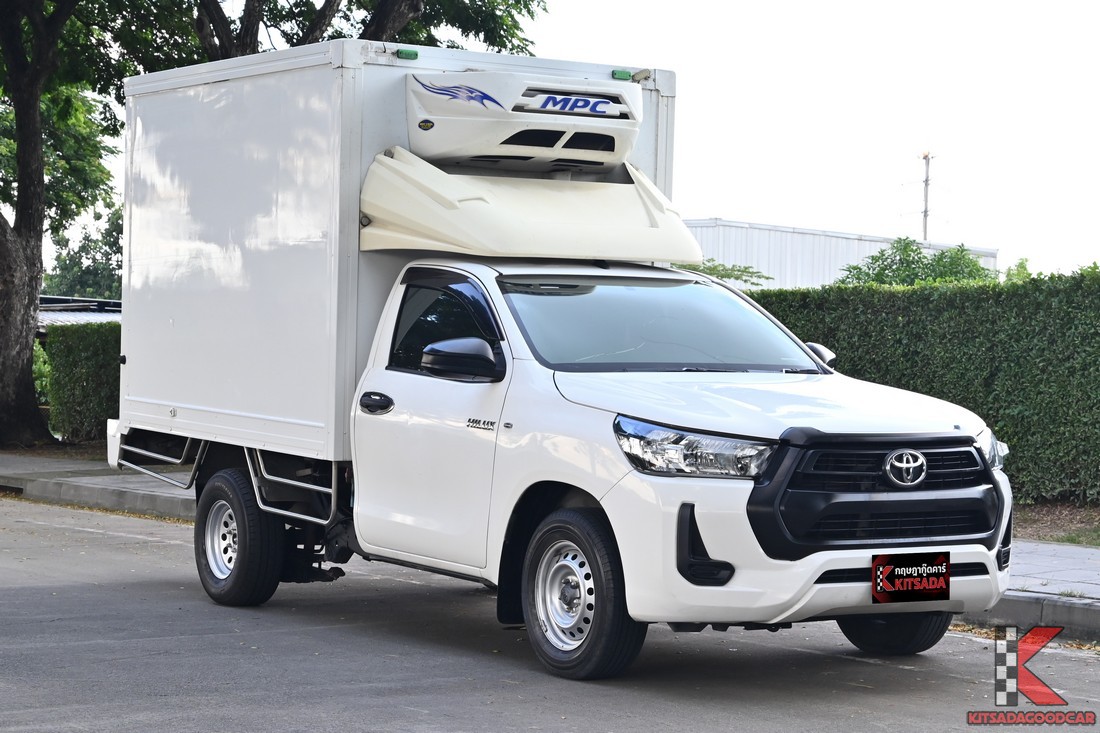 Toyota Hilux Revo Single Cab ตู้เย็น 1.6 เมตร 2021 มุม 3/4 หน้า