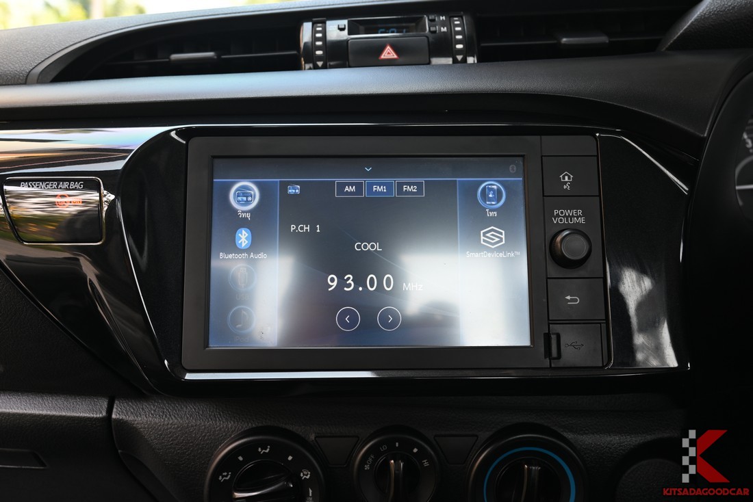 หน้าจอเครื่องเสียง/SmartDeviceLink (ตามภาพ)