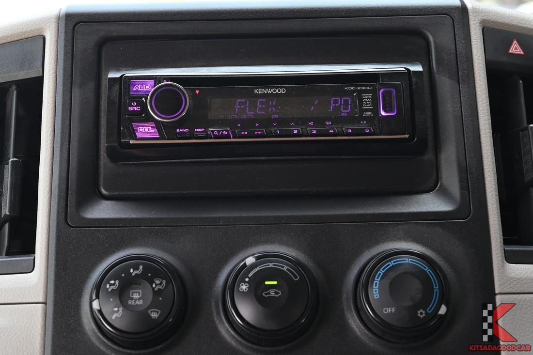 Hiace 2022 ชุดเครื่องเสียง Kenwood