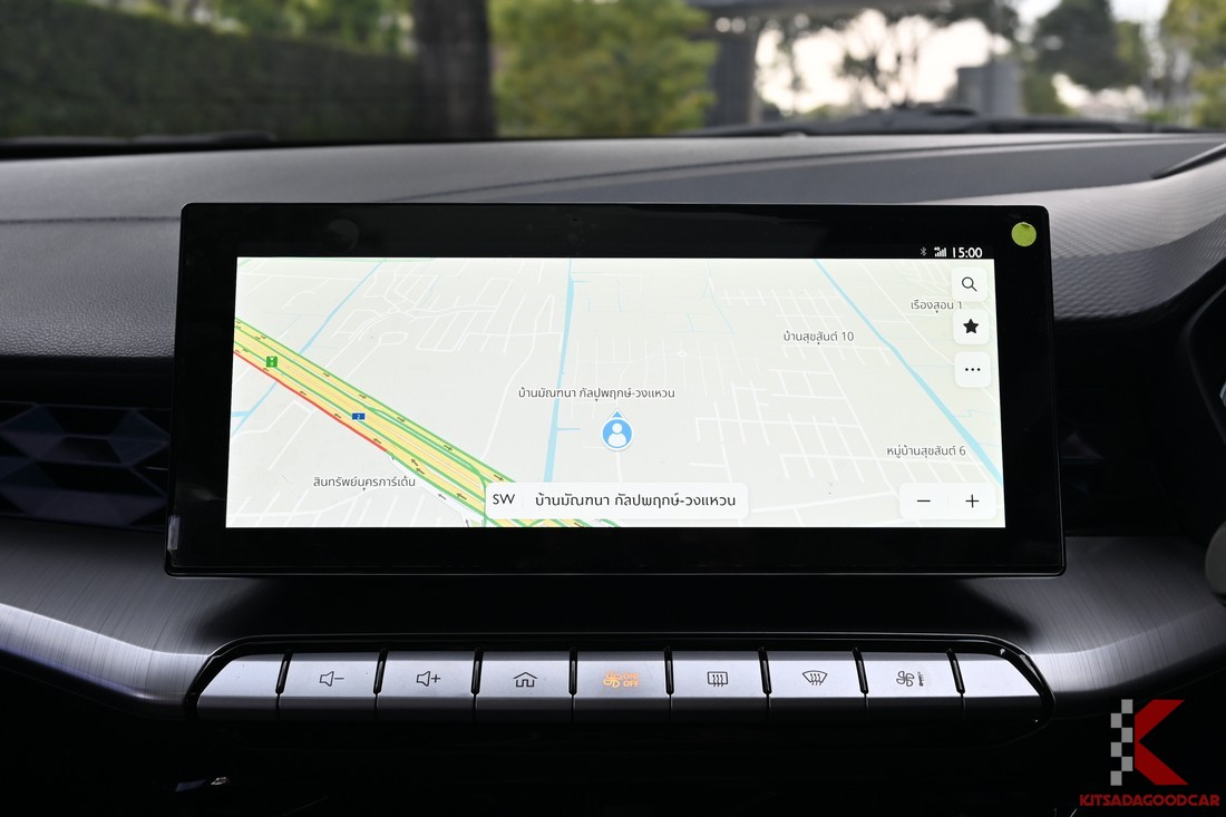 MG5 2021 หน้าจอระบบนำทาง/แผนที่