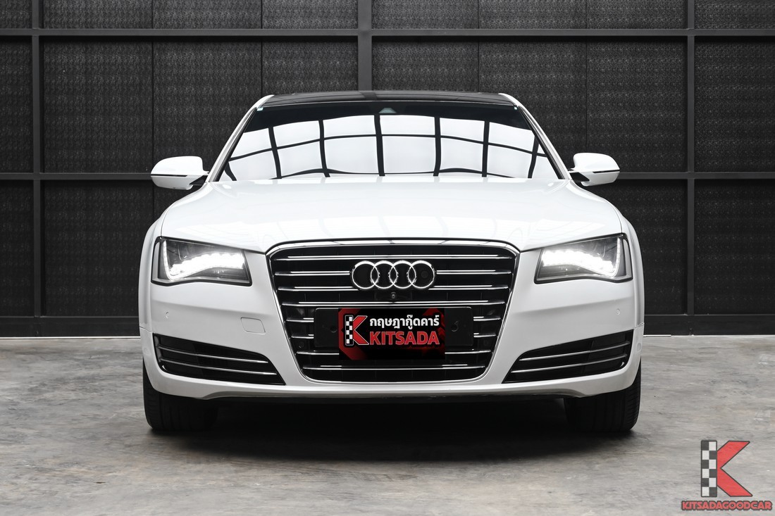 Audi A8L 2.0 Hybrid ปี 2014 มุมหน้าตรง
