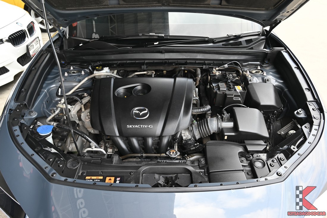 Mazda CX-30 2.0 SP ปี 2021 มือสอง ห้องเครื่อง Skyactiv-G