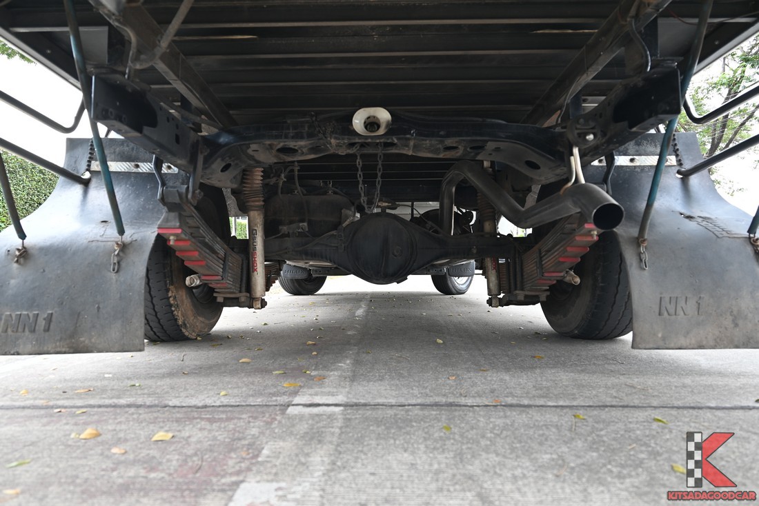 ช่วงล่างและโครงสร้างใต้ท้อง กระบะตู้เย็น