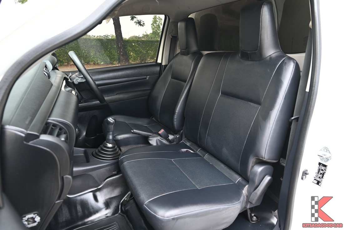 ห้องโดยสารคู่หน้า เบาะหนัง กระบะตอนเดียว