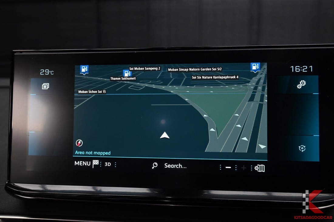 Peugeot 3008 1.6 Allure 2022 มือสอง จอทัชสกรีน 10 นิ้ว
