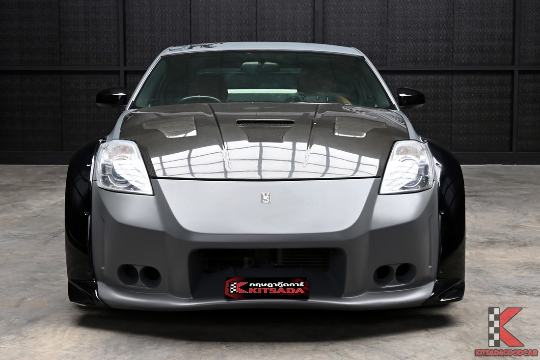 Nissan 350Z 3.5 Coupe ปี 2011 มุมหน้าตรง ชุดแต่ง Veilside