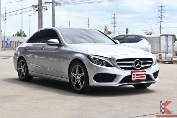 รถมือสอง Mercedes-Benz C300 2.1 W205 ( 2016 ) Blue TEC Hybrid AMG Dynamic Sedan