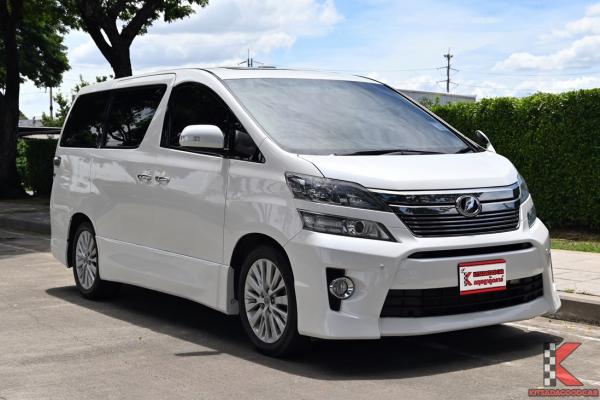 รถมือสอง Toyota VELLFIRE 2.4 ( 2014 ) ZG Edition Van